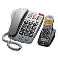 Big Button Combo II - Mobiltelefonbasisstation mit Schnurtelefon - DECTGAP