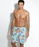 Tommy Bahama Printed In A Pinch Cargo Swim Trunk