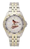 Baltimore Orioles Mens All Star Stainless Steel Bracelet Watch