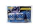 El Glow Light Blue With Black Outer Rim 3pc Manual Transmission Racing Pedals