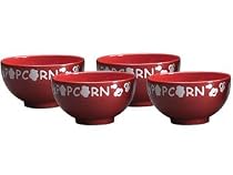 Waechtersbach Fun Factory Cherry Red Individual Popcorn Serving Bowls Set of 4