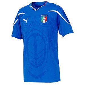 Puma Men's Italia Home Replica Jersey Shirt (Team Power Blue, Medium)