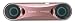 Sony SRS-T33 Compact Portable Speakers (Pink)
