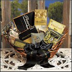  : With Sympathy Gourmet Gift Basket - Med