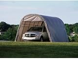 ShelterLogic Ultra Shed - Round Style, 8Ft.L x 10Ft.W x 8Ft.H, Model# 77803