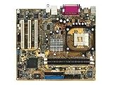 Electronics : ASUS P4BP-MX - Motherboard - micro ATX - i845GV - Socket 478 - UDMA100 - Ethernet - video - 6-channel audio