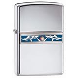 High Polish Chrome, Indigo Ivy Emblem