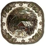 Johnson Brothers Friendly Village 7.75-Inch Square Salad Plate