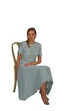The Evening Store Light Blue Tea length mother of the bride(Extra Large)