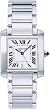 NEW CARTIER TANK FRANCAISE LARGE STEEL WATCH W51002Q3