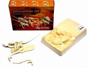 Childrens Toyshop  Toys : Dinosaur Skeleton Excavation Kit