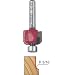Freud 30-400 3/16-Inch Radius Cove Router Bit with Solid Pilot with 1/4-Inch Shank