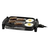 Black & Decker 1500 Watts Open Flat Electric Grill & Griddle 220 Volts For Overseas Only (European Cord) NOT FOR USA