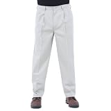 Wrangler Rugged Wear Mens Relaxed Fit Casual Pant with Teflon Coating, Khaki by Wrangler
