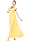 Ever Pretty Yellow Plus Size Dresses Special Occasion 09016, HE09016YL14, Yellow, 12US