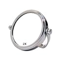 ESCA 2-1/2" 1X/2X Foldaway Cosmetic Mirror