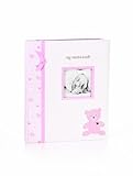 Pearhead Lil' Peach Bear Babybook, Pink