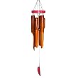 Asli Arts LG Pink Ring Bamboo 46 Inch Wind Chime