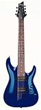 Schecter Omen 7 7-String Electric Guitar (Electric Blue)