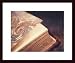 Art Poster Wood Framed Print - Marbeled Endpaper - Artist: - Poster Size: 16 X 20