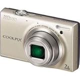Nikon Coolpix S6100 Digital Camera, Silver - Refurbished by Nikon U.S.A.