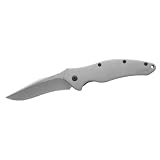 Kershaw K.O. Shallot, Stainless Handle, Plain K1840