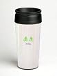 16 oz. Double Wall Insulated Tumbler with 2 dead frogs - Paper Insert