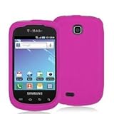 Fosmon Protective Soft Silicone Skin Case for Samsung Dart T499 (Pink)