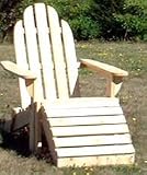 Old Adirondack - OA-82 - Adirondack Footrest - White Cedar -
