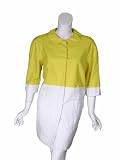 SEE BY CHLOE Button Trench Coat in Yellow