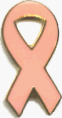 Breast Cancer Awareness - Pink Ribbon Enamel Pin