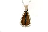 Boulder Turquoise Pendant by Philip Sanchez