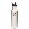 Klean Kanteen 27 oz Stainless Steel Water Bottle (Sport Cap 2.0) - Brushed Stainless