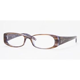 Anne Klein AK8087 222 Eyeglasses Blue Weave Frame Size 50-16-135