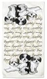Shih Tzu Pups Dogs Puppies Set of 2 Kitchen Towels New Gift