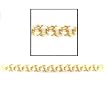 Ladies 14k Yellow Gold Charm Bracelet