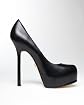 Liza Leather Platform Heel Product Image
