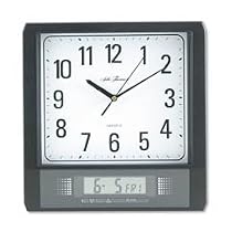 Seth Thomas Forman Analog / LCD Wall Clock
