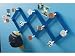 Bedroom Accessories All-sport Blue Accordion Peg Coat Hat Rack