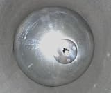 Light epee guard, aluminum