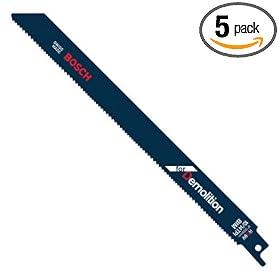 Bosch RD9V 9-Inch 10/14T Demolition reciprocating Saw Blades - 5 Pack