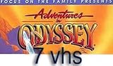 adventures odyssey set 7 vhs: Adventures in Odyssey: A Stranger Among Us, Baby Daze , Someone To Watch Over Me, Once Upon an Avalanche, A Fine Feathered Frenzy (Adventures in Odyssey Series - Episode 3- VHS tape), Shadow of a Doubt , adventures odyssey star quest