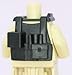 B12 Tactical Vest (Black) - Custom Minifigure Piece
