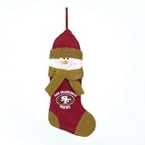 SC Sports San Francisco 49ers Snowman Stocking - San Francisco 49ers One Size