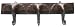Handmade Three Elephants Wood Coat & Hat Rack (Thailand)