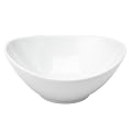 Aurora 7" White Oval Cereal Bowl - Set of 6