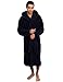 TowelSelections Men's Hooded Plush Bathrobe Spa Robe Made in Turkey