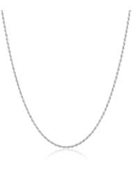 14k Gold 1mm Rope Chain Necklace
