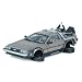 1:18 Diecast Model Delorean Time Machine From Back to the Future 2 Movie.