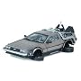 1:18 Diecast Model Delorean Time Machine From Back to the Future 2 Movie.